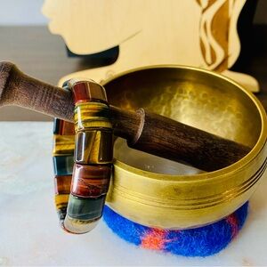 Mixed Multicolored Tigers Eye Square Tile Bead Gemstone Bracelet